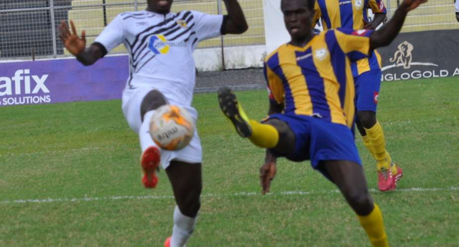 PHOTOS: AshantiGold triumph in Adansi derby against New Edubiase