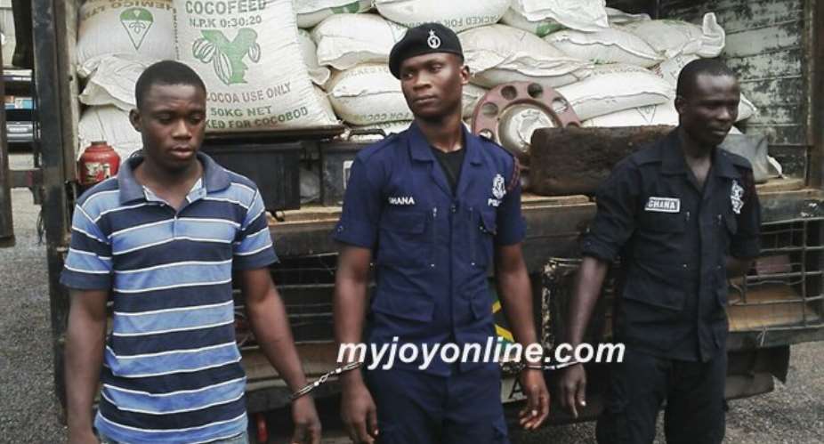 2 Police officers nabbed for diverting 390 bags of fertilizer