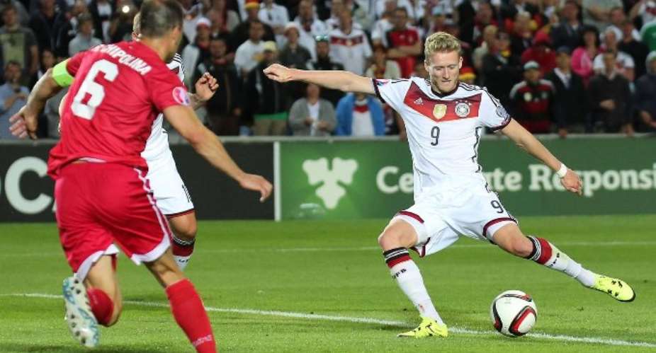 Schuerrle gets hat-trick as Germany put seven past Gibraltar