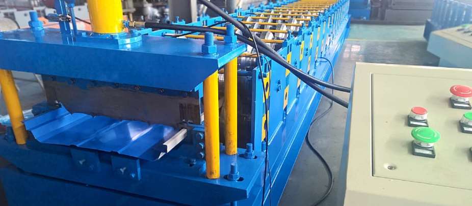 Joint Hidden Wall Panel Roll Forming Machine Production Finished