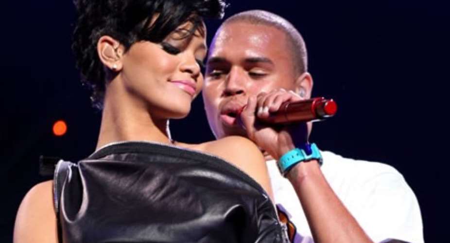 Rihanna and Chris Brown