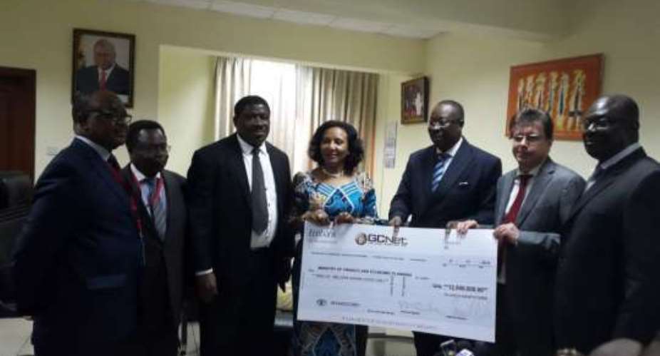 GcNet presents dividends payment to Government