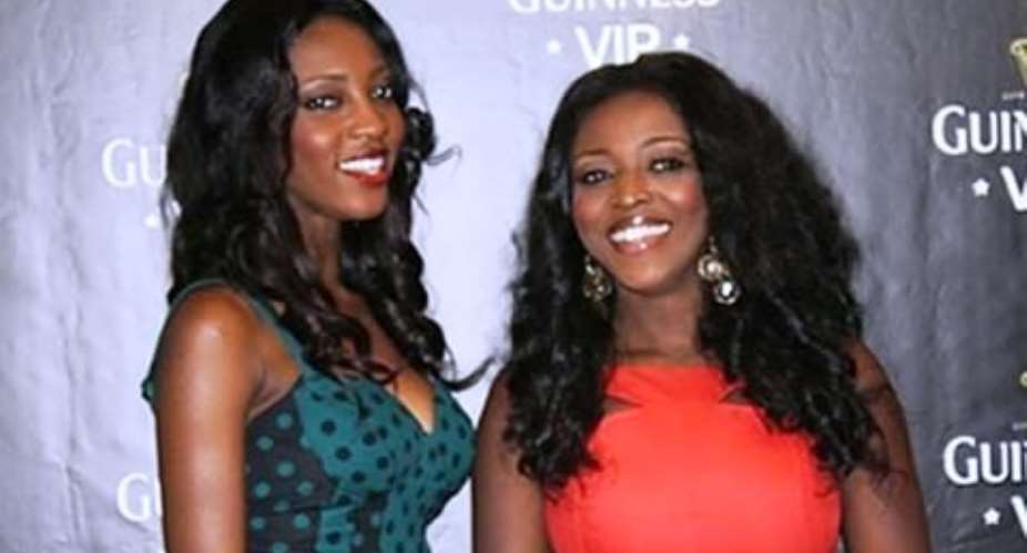 The two sisters, Roseline (left) and Yvonne Okoro