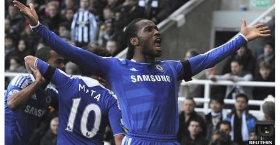 Didier Drogba joined Chelsea in 2004, helping the club to four English titles and the European crown.