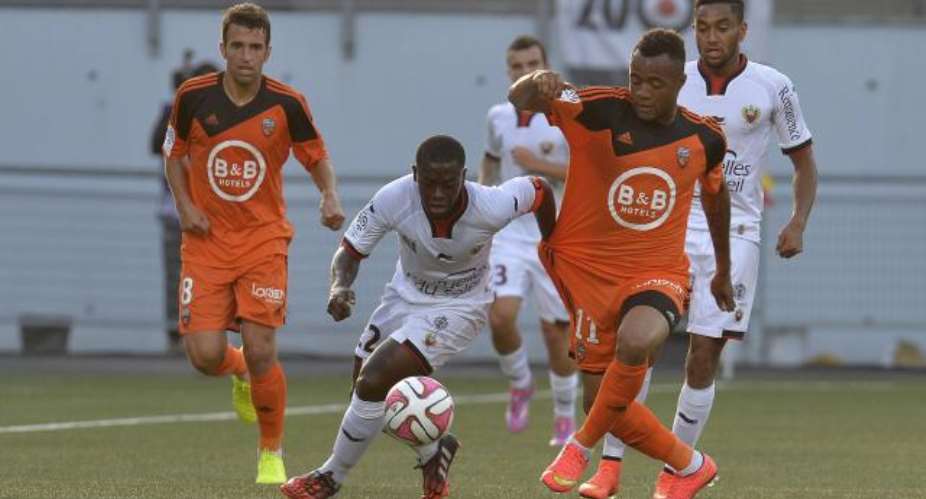 Ghana attacker Jordan Ayew opens Ligue 1 goal account in Lorient comfortable win