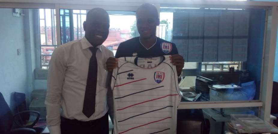 OFFICIAL: Inter Allies announce signing striker Isaac Osae on a free transfer