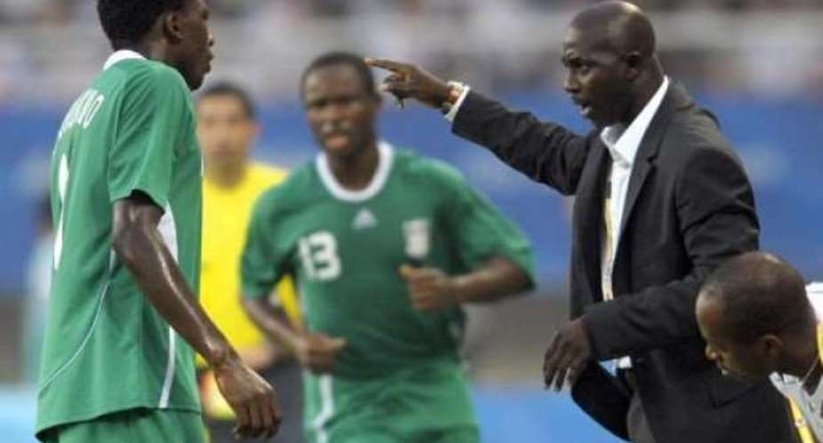 Brink of exit: All African Games : Nigeria 2 -0 Ghana
