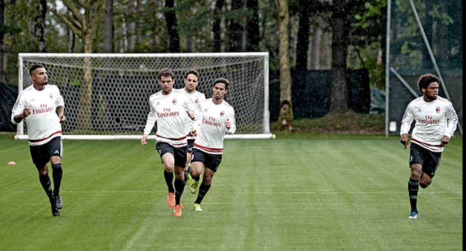 PHOTOS: Kevin-Prince Boateng back in Milan training