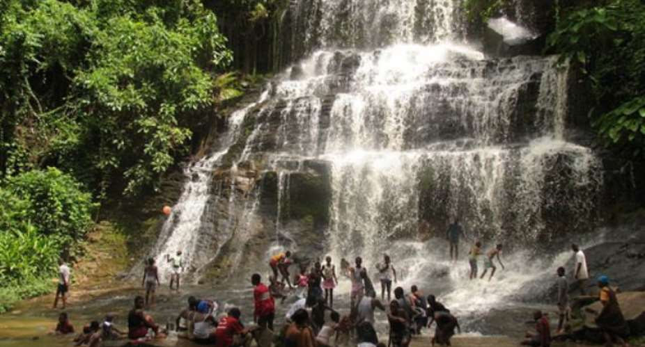 Kintampo falls ghana