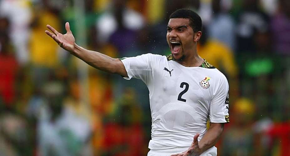 Ghana striker Kwesi Appiah during the Africa cup of nations