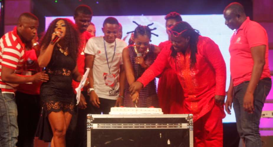 Female artiste Mzbel shines at first Red Concert