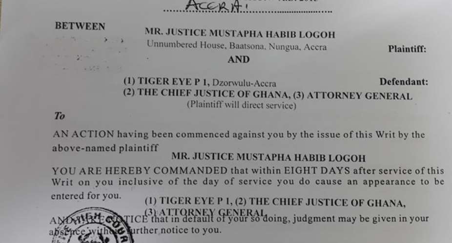 Justice Habib Logoh, cited in bribery scandal, fights impeachment