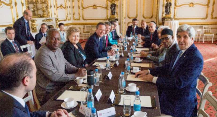 10 Pictures of President Mahama's UK corruption summit