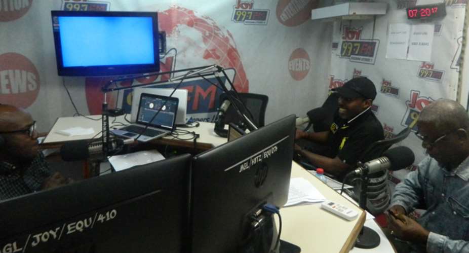Chris Ackumey punches govt on Joy FM's Topsy-turvy