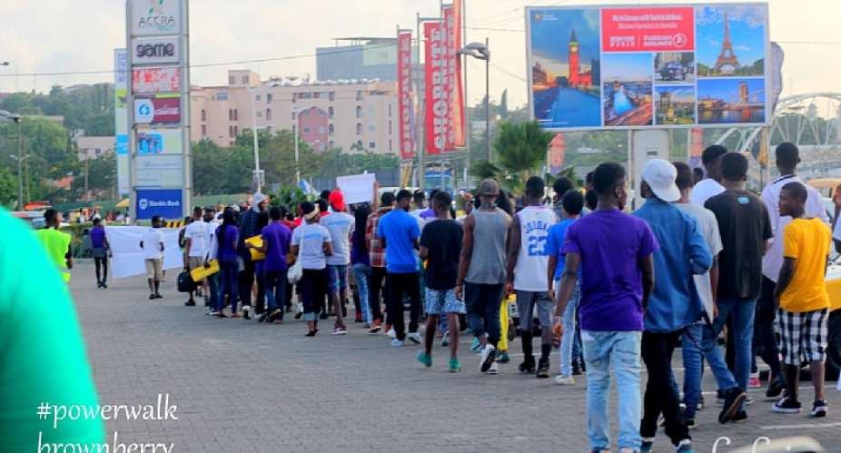 Ghana Youth Walk Goes To Kumasi