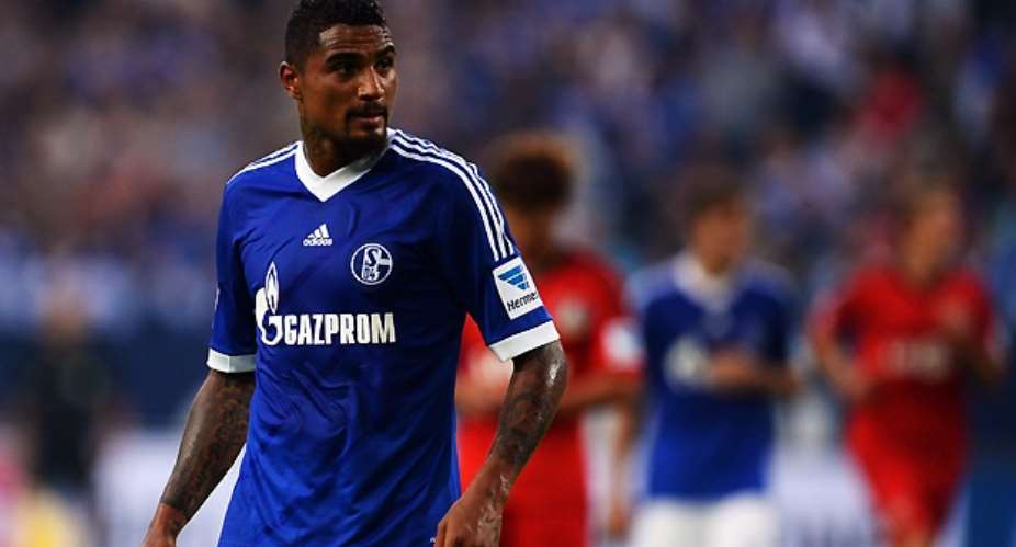 K-P Boateng made his debut for Schalke 04 on Saturday