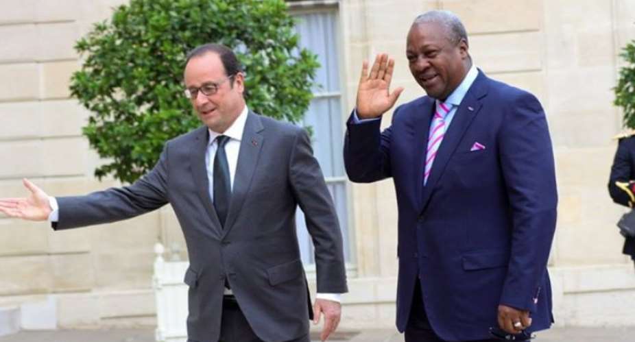 Hollande Lauds Mahama Over West Africa Stability