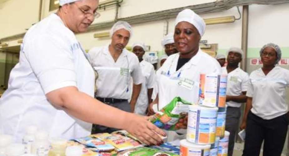 Foreign Minister Commends Nestle for high quality