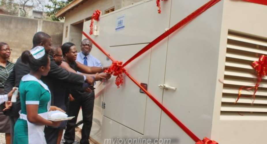 LMI Holdings gives light to Kaneshie Polyclinic