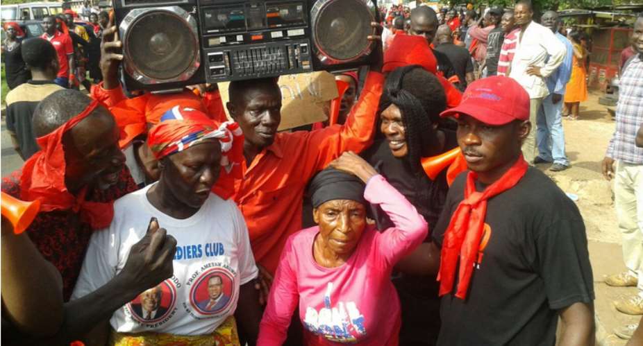 Kumasi Shows Mahama RedOver Dumsor