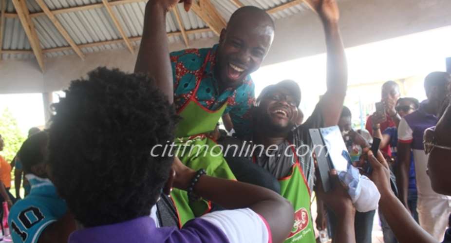 Citi FM’s Kojo Akoto wins cooking competition at Family Day Out