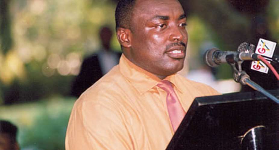 former Presidential Spokesman and Press Secretary to the President, Kwabena Agyei Agyapong.