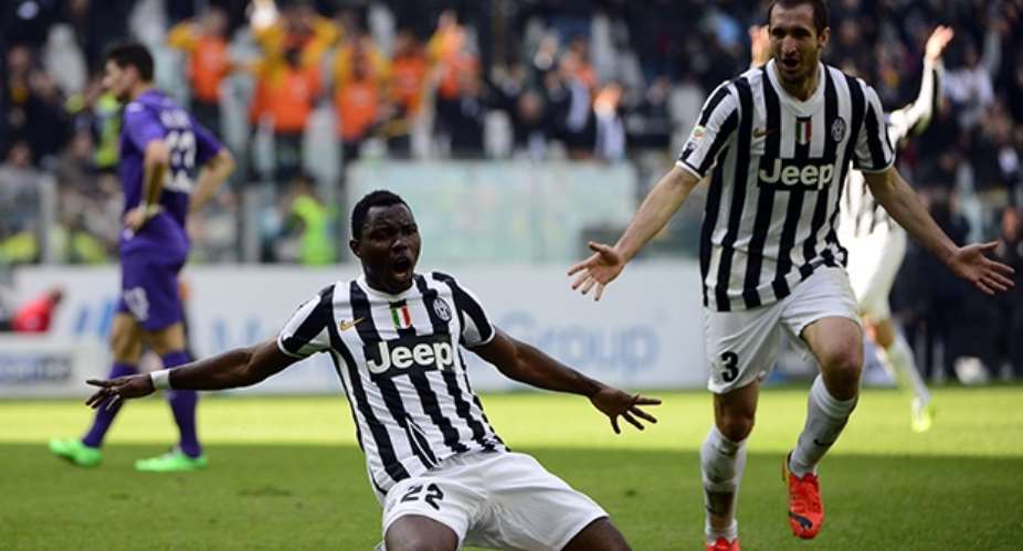 Kwadwo Asamoah is being lined up by Juventus