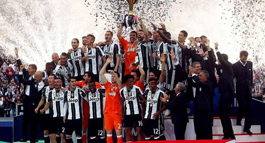 Ghana midfielder Kwadwo Asamoah takes fourth Scudetto medal with Juventus