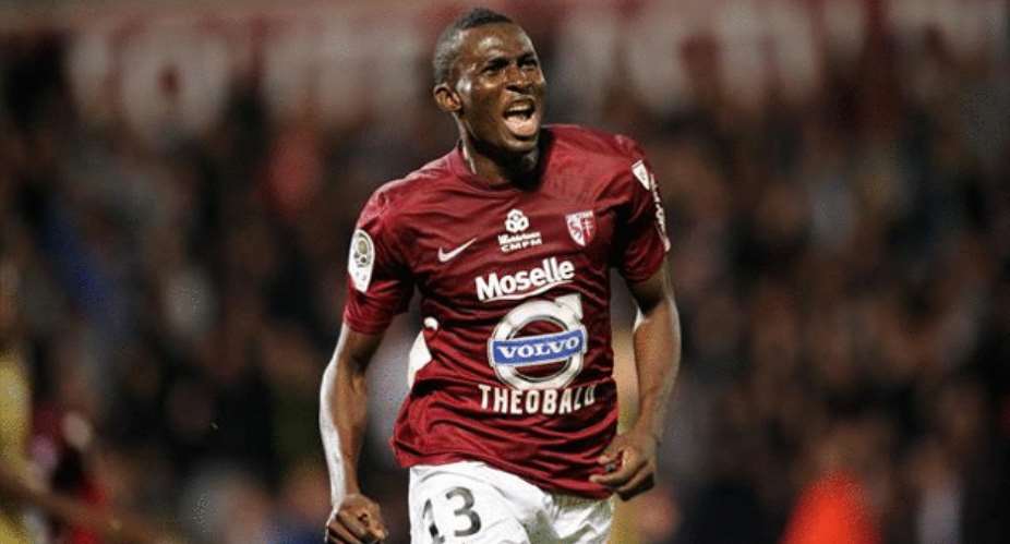 Ex-Ghana U20 striker Kwame Nsor makes injury return to score in Metz pre-season friendly