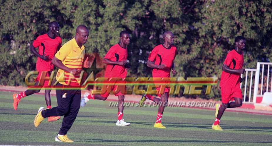 EXCLUSIVE PICTURE: Kwesi Appiah undertakes first training session with Sudanese side Al Khartoum SC