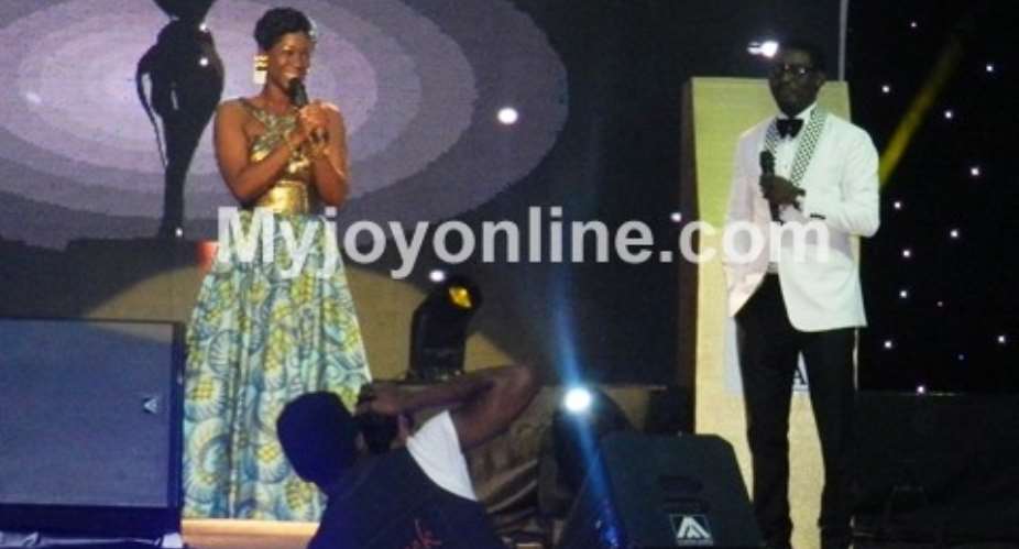 Ama K Abebrese and AY were among four hosts for this years awards