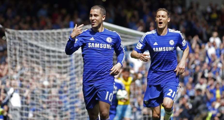 Chelsea clinch title as Eden Hazard seals win over Crystal Palace