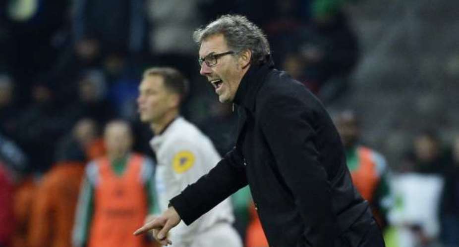 Saint-Etienne did not try 'to play football', claimed Paris Saint-Germain coach Laurent Blanc