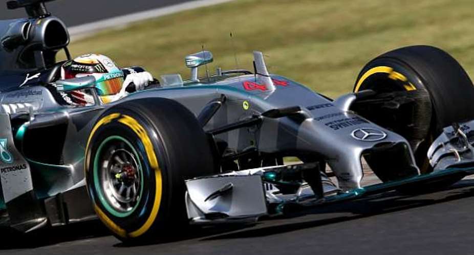 Mercedes' Lewis Hamilton goes fastest in Hungarian Grand Prix practice