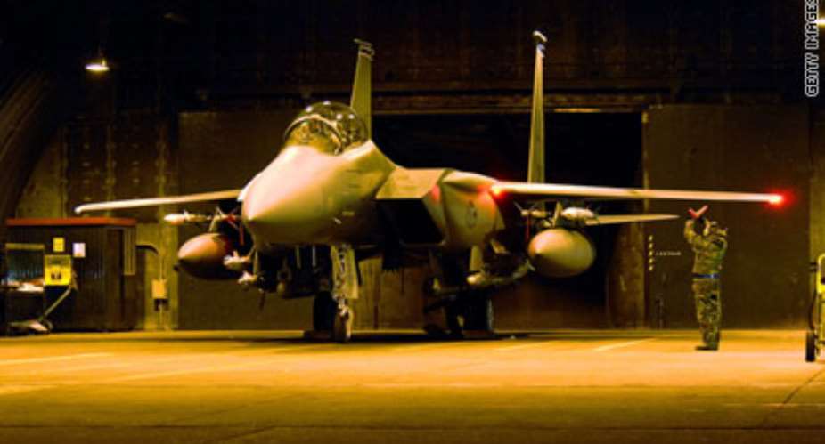 U.S. fighter jet crashes in Libya; crew is safe