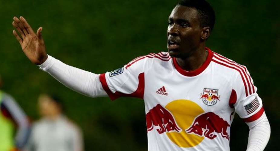 New York Red Bulls winger Lloyd Sam reacts on Twitter after making international debut for Ghana