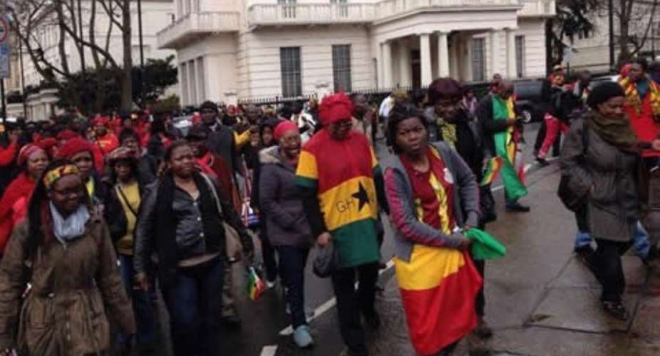 Mahama Meets his Waterloo in London
