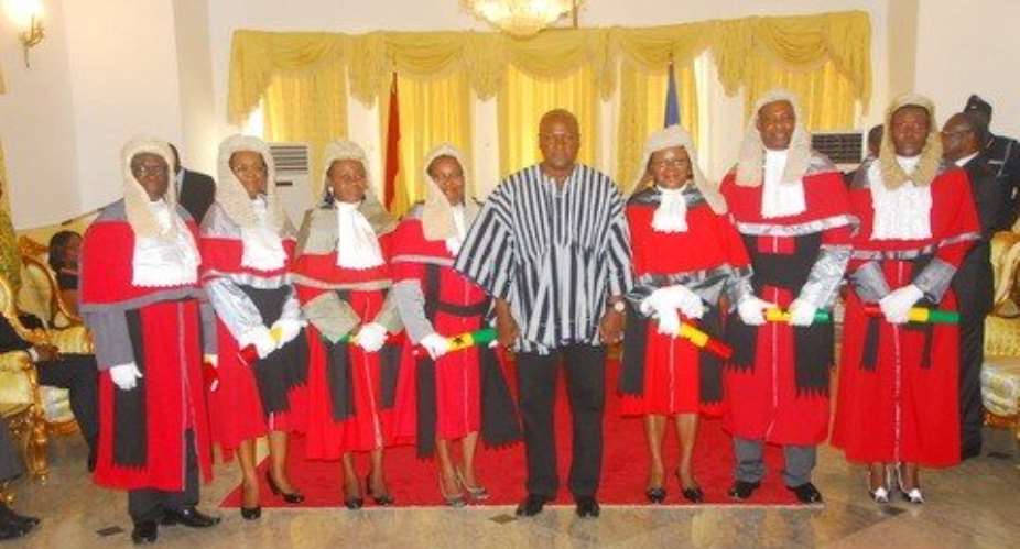 Judiciary dampening the fight against corruption - Mahama