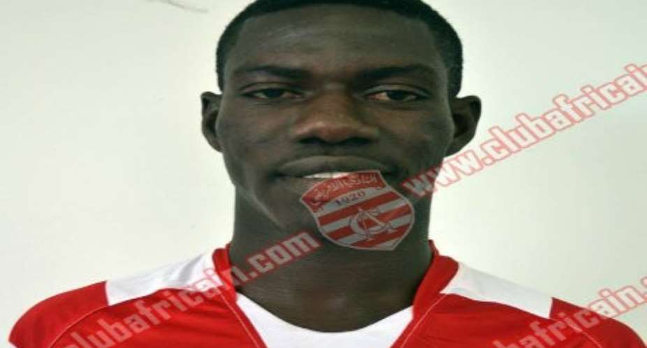 Derrick Mensah suffered a heart attack while training with Club Africain on Wednesday.