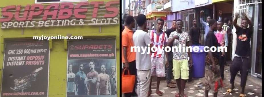 Bettors threaten to burn down offices of Supabets over unpaid wins in Kumasi
