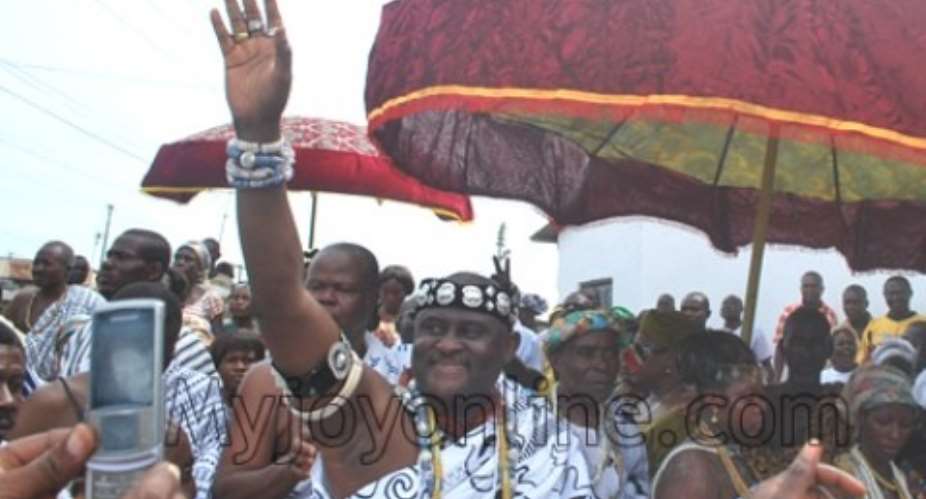Osu Mantse Nii Okwei Kinka Dowuona VI, gains paramouncy for Osu in five years