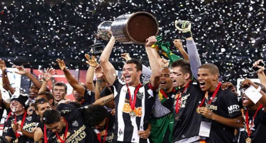 Ronaldinho, Atletico Mineiro Win Copa Libertadores