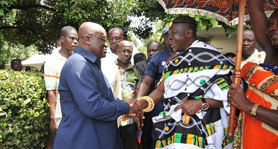 Stop, Look And Listen Ghanaians: Otumfuo Speaks, Don’t Commit National Suicide