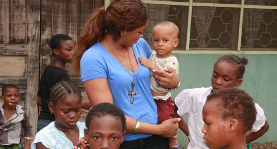OMOTOLA PREACHES GIVE AND LET GIVE