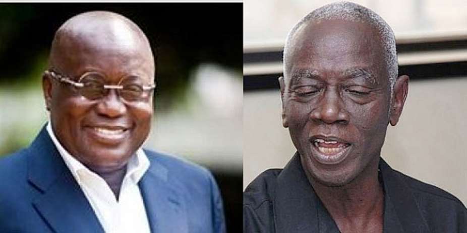 Nana Akufo-Addo and Dr Kwadwo Afari Gyan