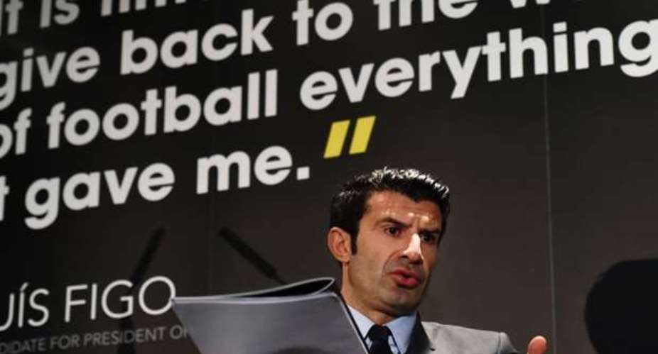 Pull out: Luis Figo withdraws from FIFA presidential race