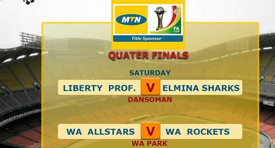 MTN FA CUP LIVE PLAY-BY-PLAY: Liberty Prrofessionals - Elmina Sharks