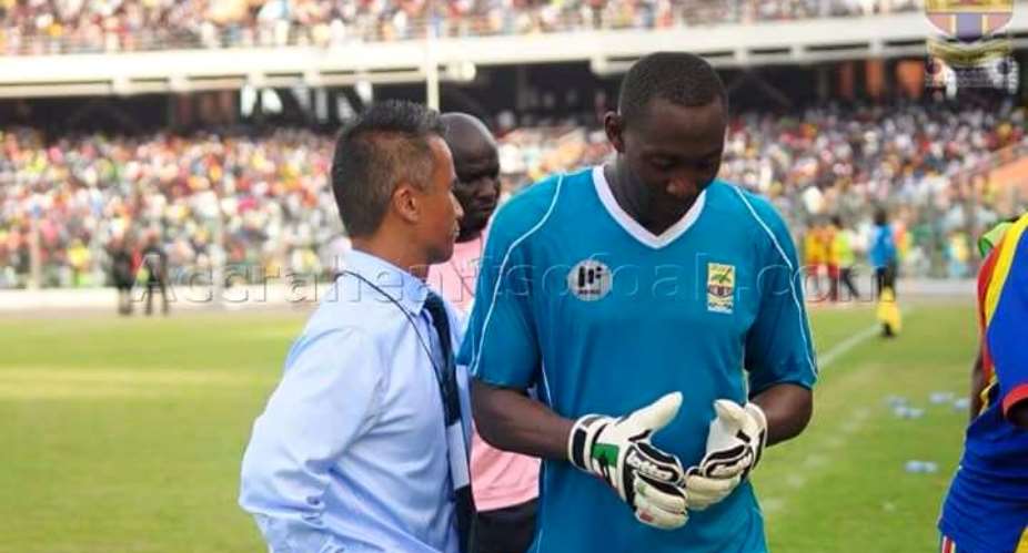 Dwarfs coach backs troubled Hearts goalie Soulama Abdoulaye to come back stronger
