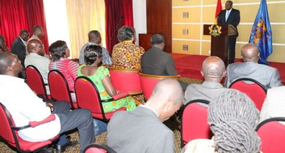Mahama meets ministers over the economy