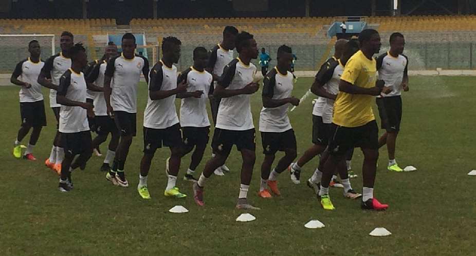 Grant intensifies training ahead of Mauritius clash with Astana forward Patrick Twumasi making an appearance for the first time